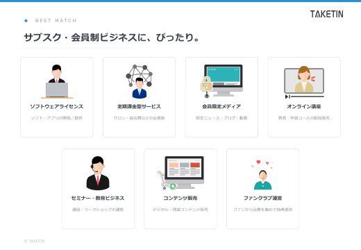 TAKETIN サービス紹介資料 6ページ目